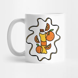 Stay Fresh Orange Juice Soda 2 Mug